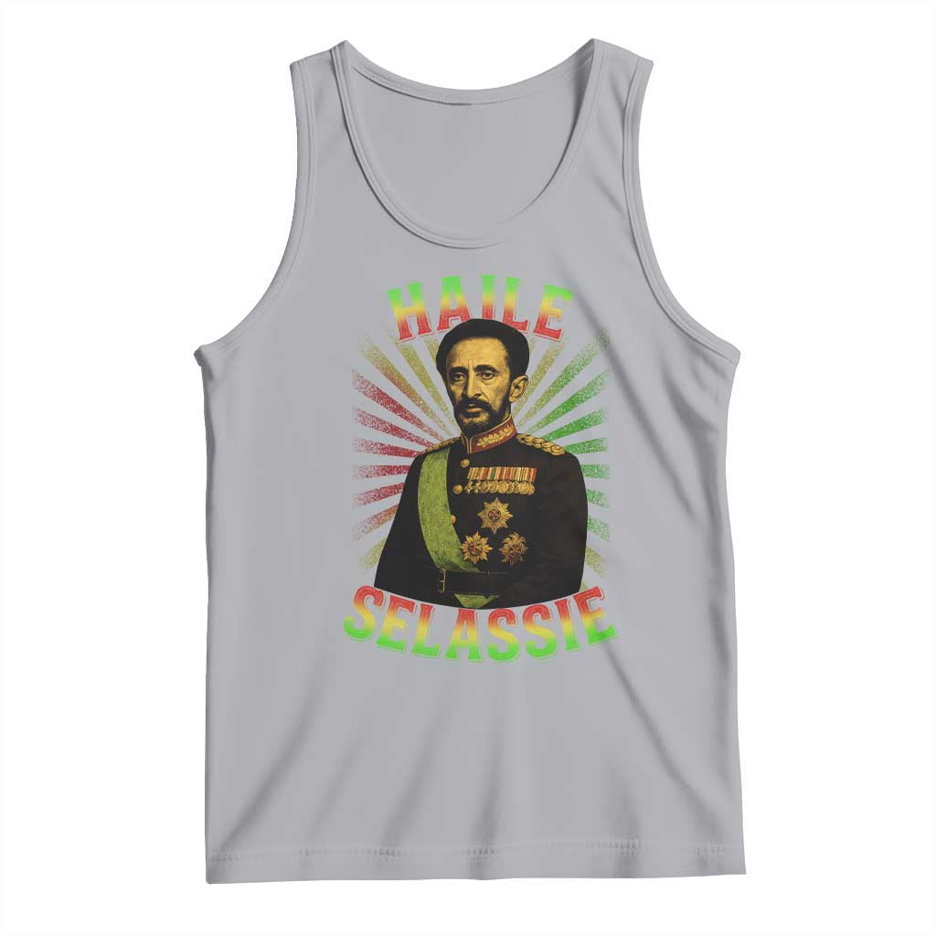 Emperor Haile Selassie Tank Top Ras Tafari His Imperial Majesty Jamaican - Wonder Print Shop