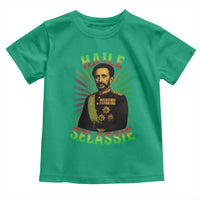 Emperor Haile Selassie Toddler T Shirt Ras Tafari His Imperial Majesty Jamaican - Wonder Print Shop