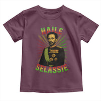 Emperor Haile Selassie Toddler T Shirt Ras Tafari His Imperial Majesty Jamaican - Wonder Print Shop