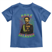 Emperor Haile Selassie Toddler T Shirt Ras Tafari His Imperial Majesty Jamaican - Wonder Print Shop