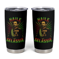 Emperor Haile Selassie Tumbler Cup Ras Tafari His Imperial Majesty Jamaican - Wonder Print Shop