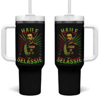 Emperor Haile Selassie Tumbler With Handle Ras Tafari His Imperial Majesty Jamaican - Wonder Print Shop