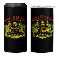 Haile Selassie 4 in 1 Can Cooler Tumbler Ras Tafari King Of Kings His Imperial Majesty - Wonder Print Shop