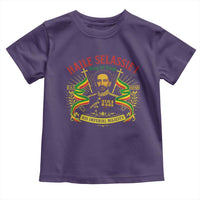 Haile Selassie Toddler T Shirt Ras Tafari King Of Kings His Imperial Majesty - Wonder Print Shop