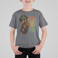 Haile Selassie Quotes T Shirt For Kid History Teaches Us That Unity Is Strength Rasta Lions of Judah - Wonder Print Shop