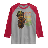 Haile Selassie Quotes Raglan Shirt History Teaches Us That Unity Is Strength Rasta Lions of Judah - Wonder Print Shop