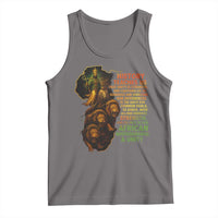 Haile Selassie Quotes Tank Top History Teaches Us That Unity Is Strength Rasta Lions of Judah - Wonder Print Shop