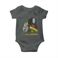 Jah Soldier Baby Onesie Lion Of Judah Reggae Rastafari Flag - Wonder Print Shop