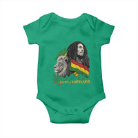 Jah Soldier Baby Onesie Lion Of Judah Reggae Rastafari Flag - Wonder Print Shop