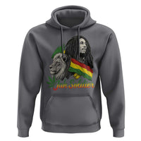 Jah Soldier Hoodie Lion Of Judah Reggae Rastafari Flag - Wonder Print Shop
