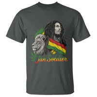 Jah Soldier T Shirt Lion Of Judah Reggae Rastafari Flag - Wonder Print Shop