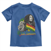 Jah Soldier Toddler T Shirt Lion Of Judah Reggae Rastafari Flag - Wonder Print Shop