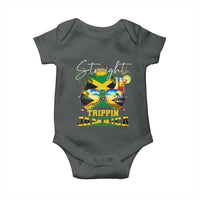Straight Trippin Jamaica Baby Onesie Family Squad Summer Vacation - Wonder Print Shop