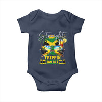 Straight Trippin Jamaica Baby Onesie Family Squad Summer Vacation - Wonder Print Shop