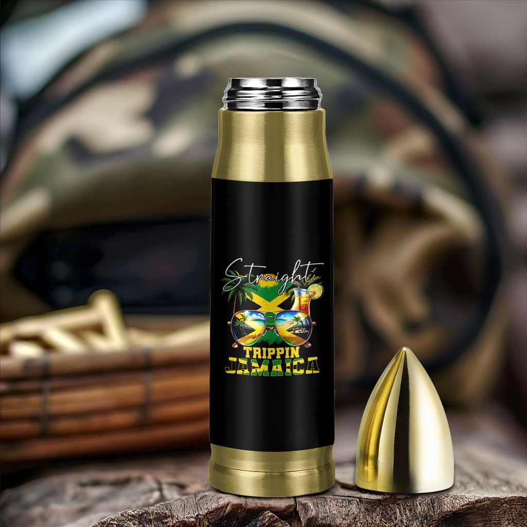 Straight Trippin Jamaica Bullet Tumbler Family Squad Summer Vacation - Wonder Print Shop