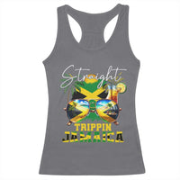 Straight Trippin Jamaica Racerback Tank Top Family Squad Summer Vacation - Wonder Print Shop