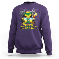Straight Trippin Jamaica Sweatshirt Family Squad Summer Vacation - Wonder Print Shop