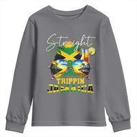 Straight Trippin Jamaica Youth Sweatshirt Family Squad Summer Vacation - Wonder Print Shop