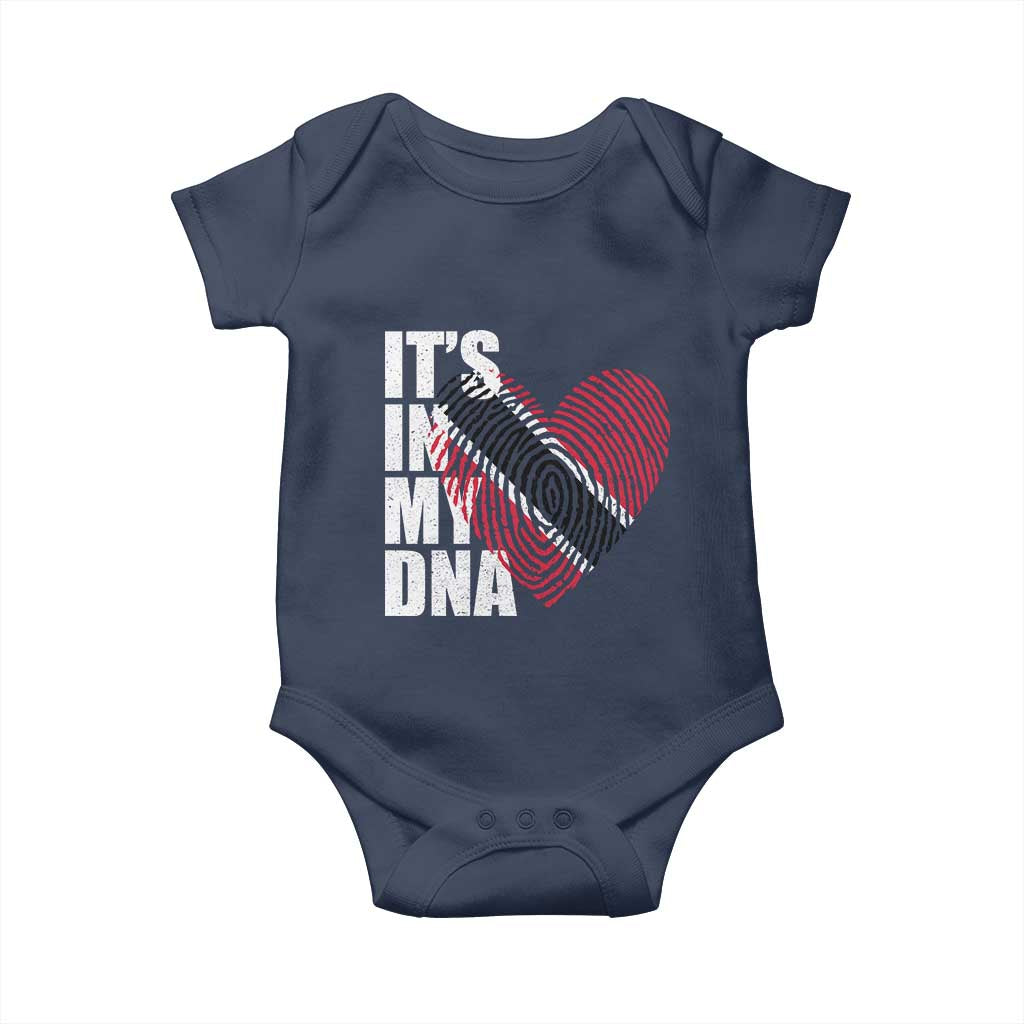 Its In My DNA Trinidadian And Tobagonian Baby Onesie Trinidad And Tobago Flag - Wonder Print Shop