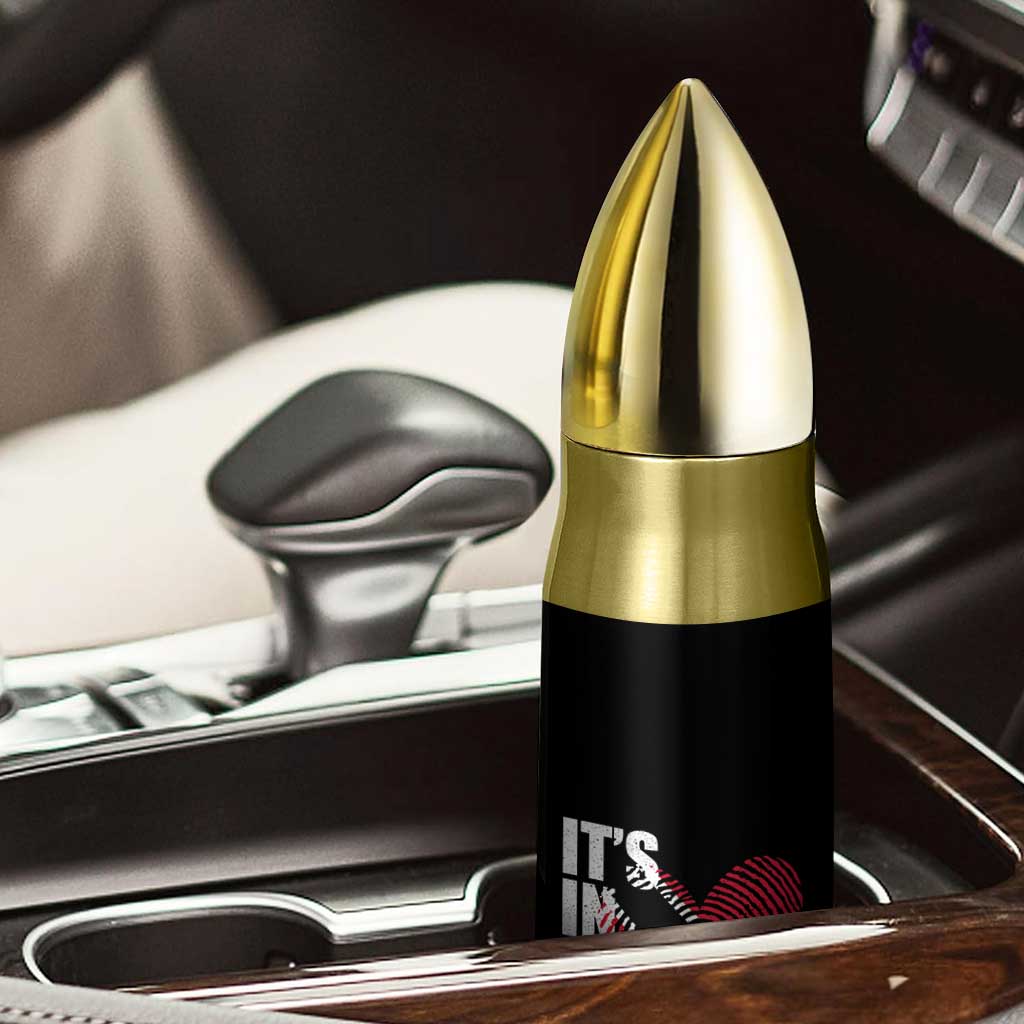 Its In My DNA Trinidadian And Tobagonian Bullet Tumbler Trinidad And Tobago Flag - Wonder Print Shop