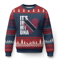 Its In My DNA Trinidadian And Tobagonian Ugly Christmas Sweater Trinidad And Tobago Flag - Wonder Print Shop