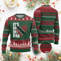Its In My DNA Trinidadian And Tobagonian Ugly Christmas Sweater Trinidad And Tobago Flag - Wonder Print Shop