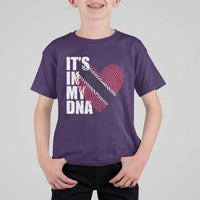 Its In My DNA Trinidadian And Tobagonian T Shirt For Kid Trinidad And Tobago Flag - Wonder Print Shop