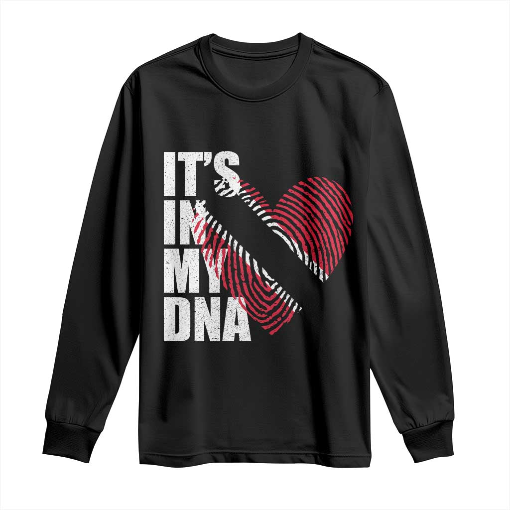 Its In My DNA Trinidadian And Tobagonian Long Sleeve Shirt Trinidad And Tobago Flag - Wonder Print Shop
