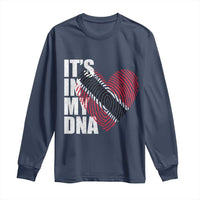 Its In My DNA Trinidadian And Tobagonian Long Sleeve Shirt Trinidad And Tobago Flag - Wonder Print Shop