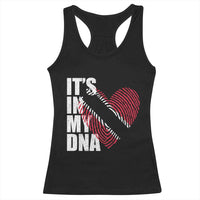 Its In My DNA Trinidadian And Tobagonian Racerback Tank Top Trinidad And Tobago Flag - Wonder Print Shop