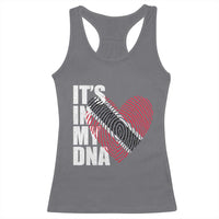 Its In My DNA Trinidadian And Tobagonian Racerback Tank Top Trinidad And Tobago Flag - Wonder Print Shop