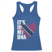 Its In My DNA Trinidadian And Tobagonian Racerback Tank Top Trinidad And Tobago Flag - Wonder Print Shop