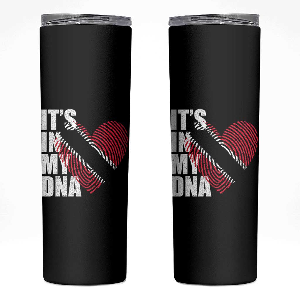 Its In My DNA Trinidadian And Tobagonian Skinny Tumbler Trinidad And Tobago Flag - Wonder Print Shop