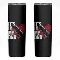 Its In My DNA Trinidadian And Tobagonian Skinny Tumbler Trinidad And Tobago Flag - Wonder Print Shop