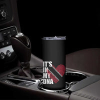 Its In My DNA Trinidadian And Tobagonian Skinny Tumbler Trinidad And Tobago Flag - Wonder Print Shop