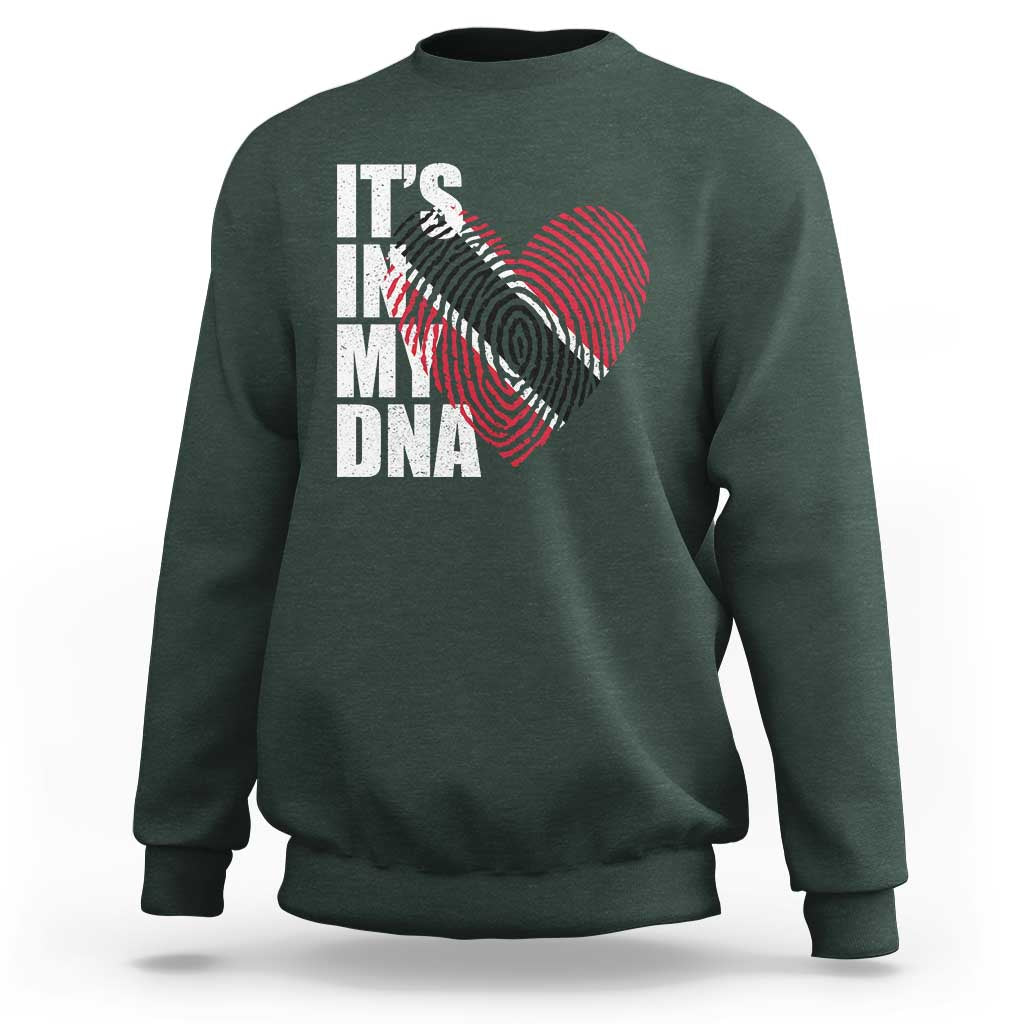 Its In My DNA Trinidadian And Tobagonian Sweatshirt Trinidad And Tobago Flag - Wonder Print Shop