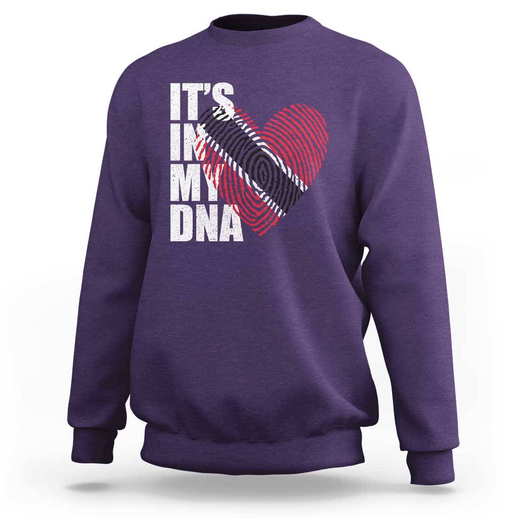 Its In My DNA Trinidadian And Tobagonian Sweatshirt Trinidad And Tobago Flag - Wonder Print Shop