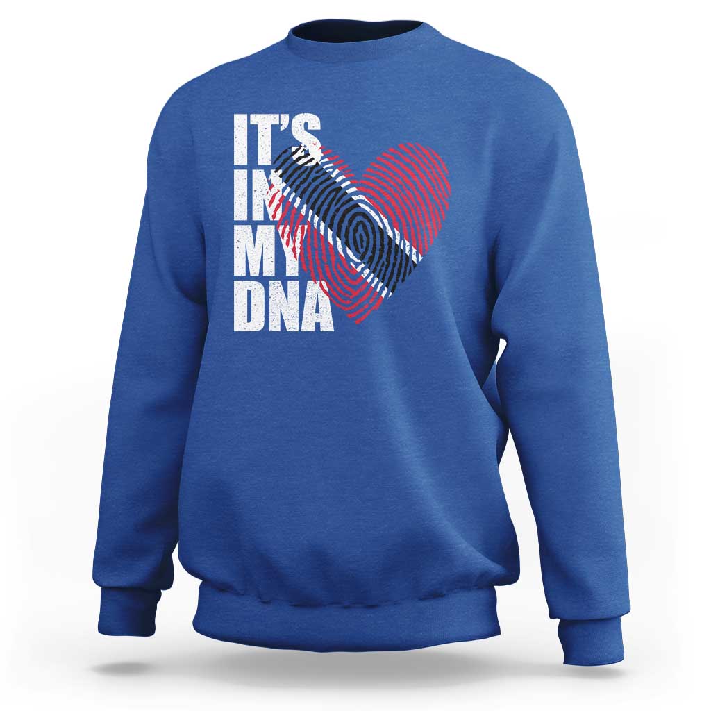 Its In My DNA Trinidadian And Tobagonian Sweatshirt Trinidad And Tobago Flag - Wonder Print Shop