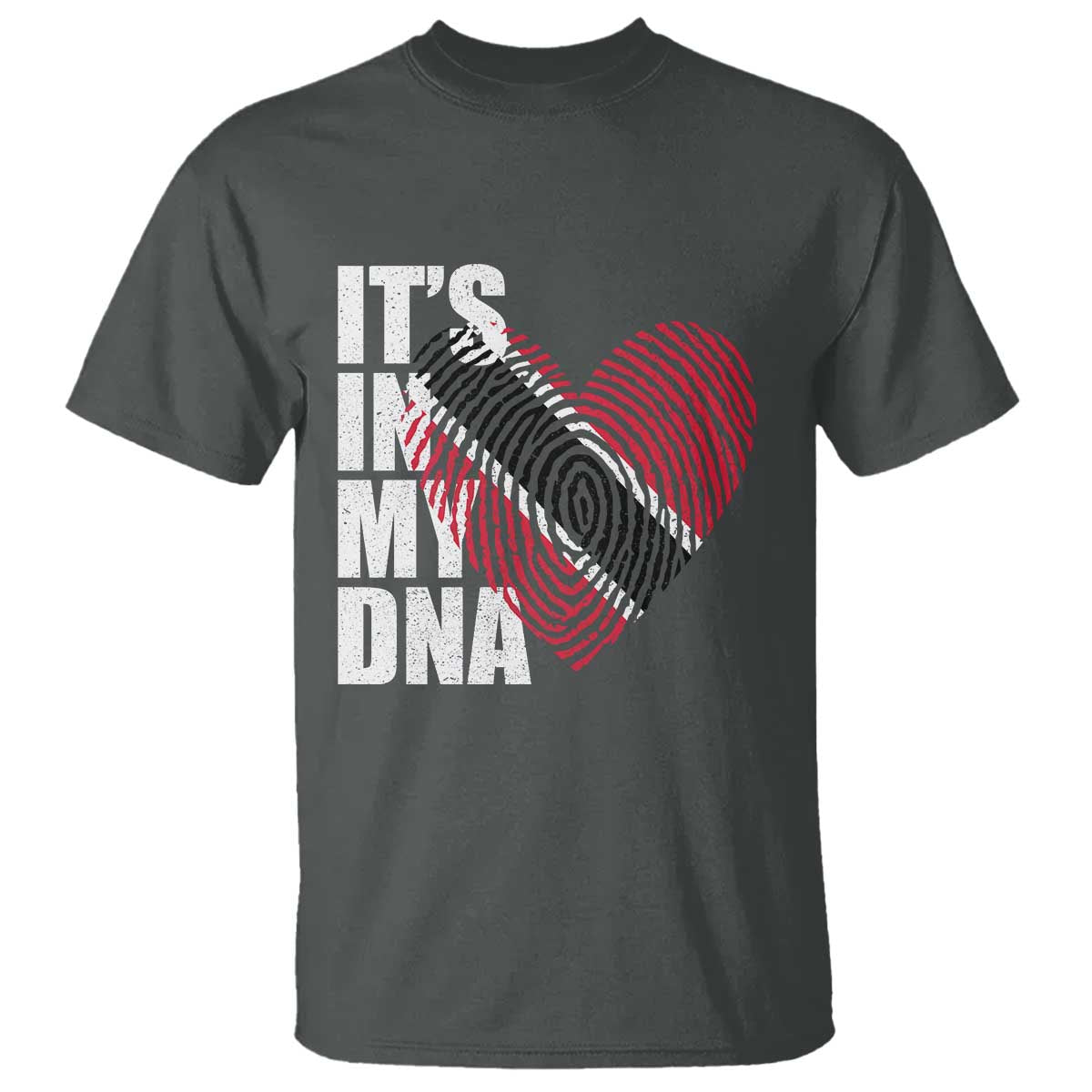 Its In My DNA Trinidadian And Tobagonian T Shirt Trinidad And Tobago Flag - Wonder Print Shop