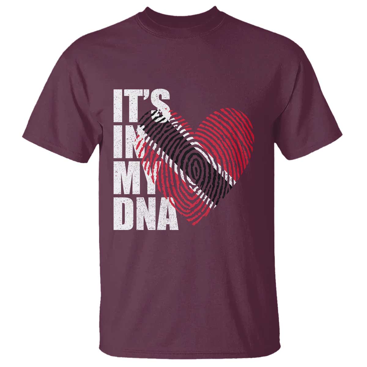 Its In My DNA Trinidadian And Tobagonian T Shirt Trinidad And Tobago Flag - Wonder Print Shop