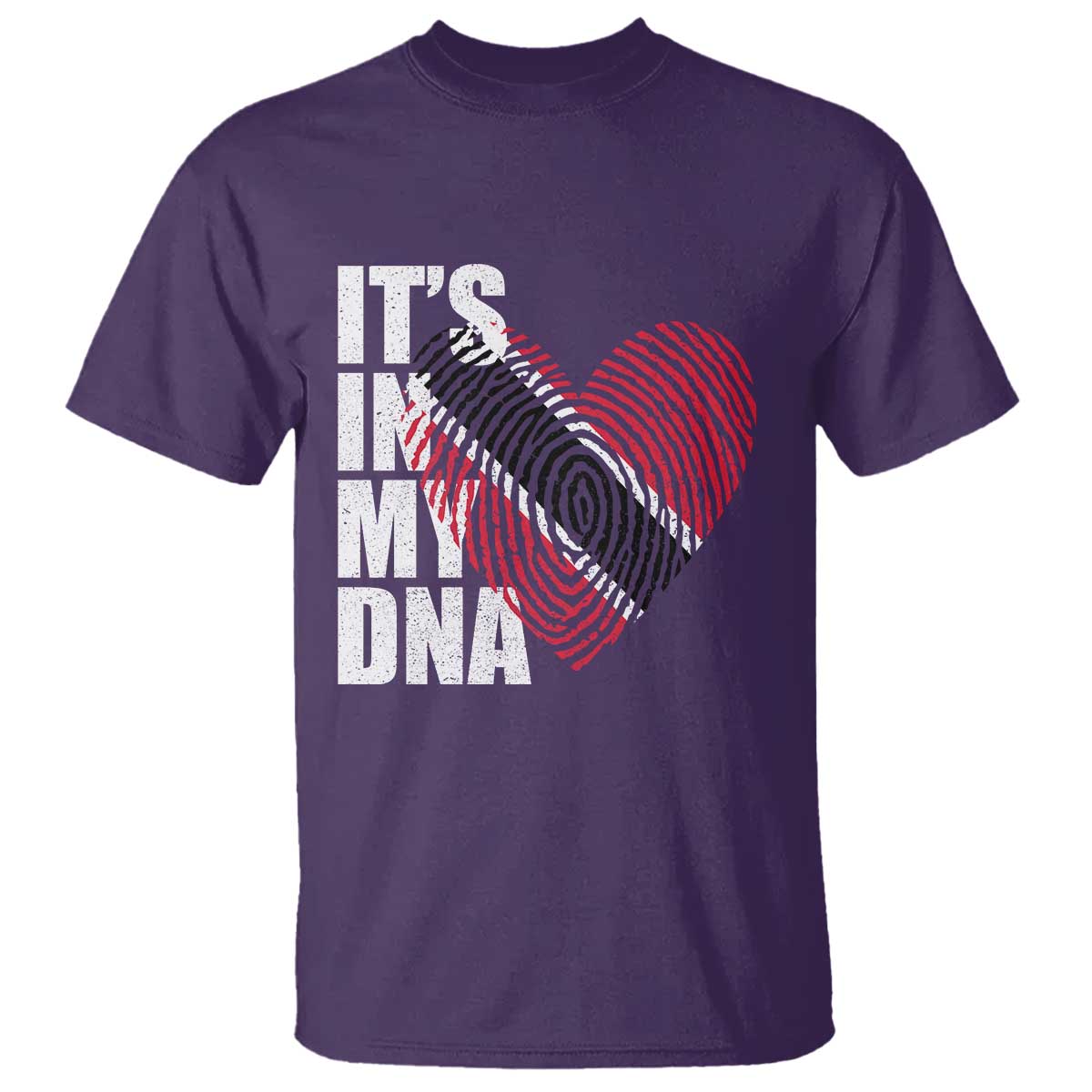 Its In My DNA Trinidadian And Tobagonian T Shirt Trinidad And Tobago Flag - Wonder Print Shop