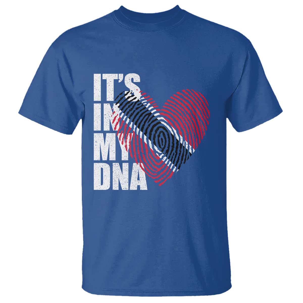 Its In My DNA Trinidadian And Tobagonian T Shirt Trinidad And Tobago Flag - Wonder Print Shop