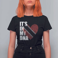 Its In My DNA Trinidadian And Tobagonian T Shirt For Women Trinidad And Tobago Flag - Wonder Print Shop