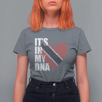 Its In My DNA Trinidadian And Tobagonian T Shirt For Women Trinidad And Tobago Flag - Wonder Print Shop