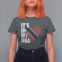 Its In My DNA Trinidadian And Tobagonian T Shirt For Women Trinidad And Tobago Flag - Wonder Print Shop