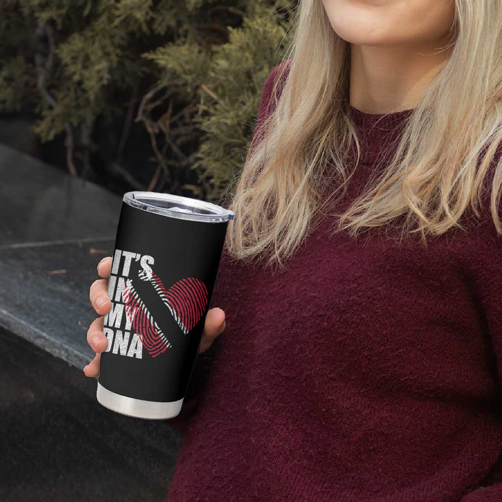 Its In My DNA Trinidadian And Tobagonian Tumbler Cup Trinidad And Tobago Flag - Wonder Print Shop