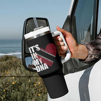 Its In My DNA Trinidadian And Tobagonian Tumbler With Handle Trinidad And Tobago Flag - Wonder Print Shop