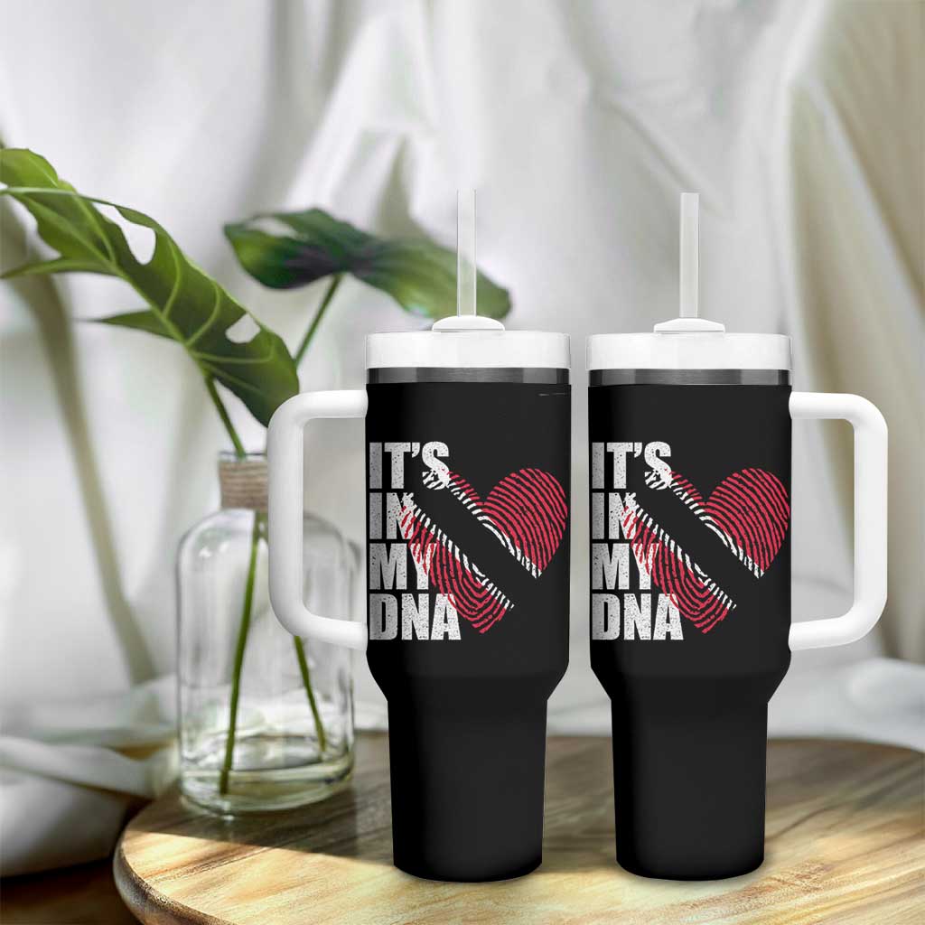 Its In My DNA Trinidadian And Tobagonian Tumbler With Handle Trinidad And Tobago Flag - Wonder Print Shop