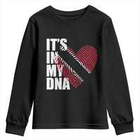 Its In My DNA Trinidadian And Tobagonian Youth Sweatshirt Trinidad And Tobago Flag - Wonder Print Shop
