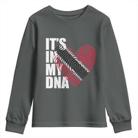 Its In My DNA Trinidadian And Tobagonian Youth Sweatshirt Trinidad And Tobago Flag - Wonder Print Shop